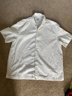 ZARA White T-Shirt Men's size L